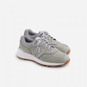 Men's J.Crew New Balance® 997G Golf Shoes Golf Grey USA RNXJFZP23